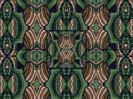 set color combination of seamless ornamental pattern vector