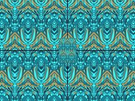 set color combination of seamless ornamental pattern vector