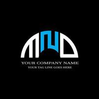 MND letter logo creative design with vector graphic