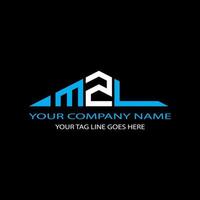 MZL letter logo creative design with vector graphic