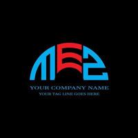 MEZ letter logo creative design with vector graphic