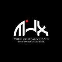 MJX letter logo creative design with vector graphic