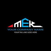 MEK letter logo creative design with vector graphic