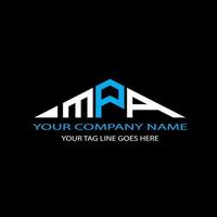 MPA letter logo creative design with vector graphic
