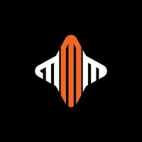 MMM letter logo creative design with vector graphic
