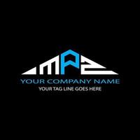 MPZ letter logo creative design with vector graphic