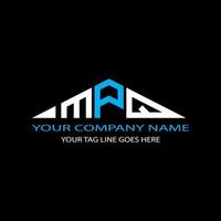MPQ letter logo creative design with vector graphic