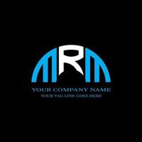 MRM letter logo creative design with vector graphic