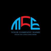 MCE letter logo creative design with vector graphic