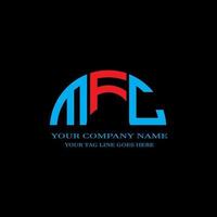 MFC letter logo creative design with vector graphic