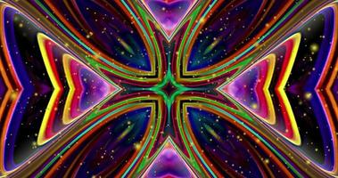 Abstract animation. Liquid background. Beautiful digital geometric movie, Abstract background movie.Kaleidoscope animation video