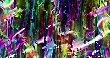 animation colorée abstraite. arrière-plan liquide multicolore. arrière-plan multicolore abstrait en mouvement. belle texture dégradée video