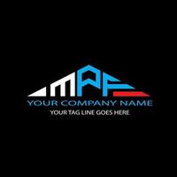 MPF letter logo creative design with vector graphic
