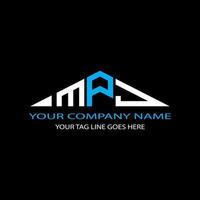MPJ letter logo creative design with vector graphic