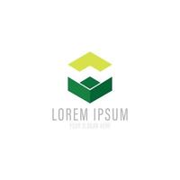 Vector logo design template for business. Technology innovation sign.
