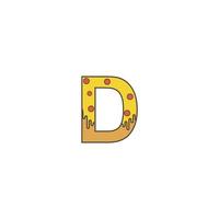 Letter D logo icon design template elements. vector