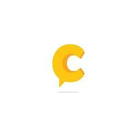 Letter C logo icon design template elements vector