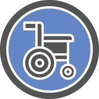 Disabled Sign Icon Style vector