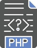 PHP File Icon Style vector