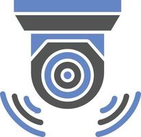 CCTV Camera Icon Style vector