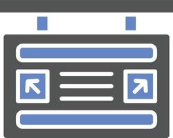 Boarding Gate Icon Style vector