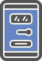 Exit Door Icon Style vector