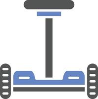 Hoverboard Icon Style vector