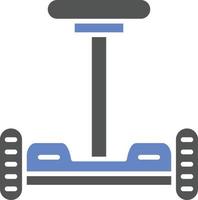 Hoverboard Icon Style vector