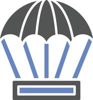 Parachute Icon Style vector