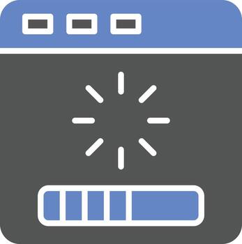 Web Loading Icon Style vector