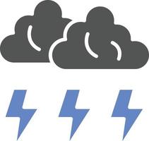 Storm Icon Style vector