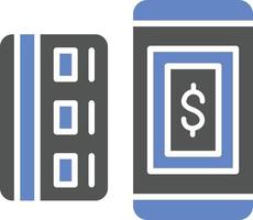 Cashless Payment Icon Style vector