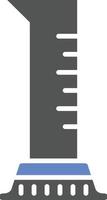 Graduated Cylinder Icon Style vector
