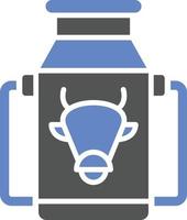 Milk Tank Icon Style vector