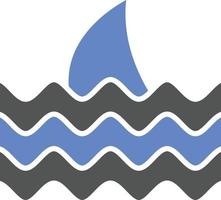 Shark Icon Style vector