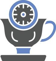 Tea Time Icon Style vector