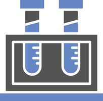 Test Tube Stand Icon Style vector