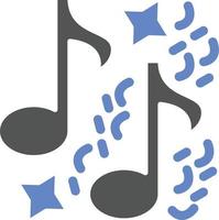 Musical Notes Icon Style vector