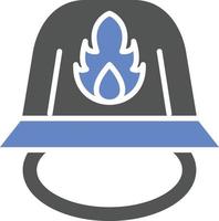 Firefighter Helmet Icon Style vector