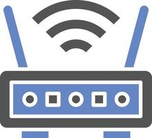 Wireless Router Icon Style vector