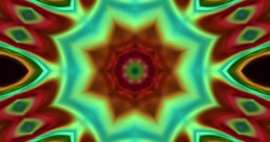 Abstract animation. Liquid background. Beautiful digital geometric movie, Abstract background movie.Kaleidoscope animation video