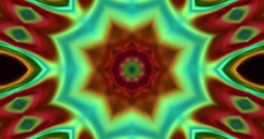 Abstract animation. Liquid background. Beautiful digital geometric movie, Abstract background movie.Kaleidoscope animation video