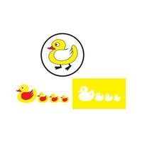 Duck symbol logo icon vector