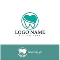 plantilla de vector de diseño de logotipo dental. logotipo de dentista creativo. logotipo vectorial de la clínica dental.