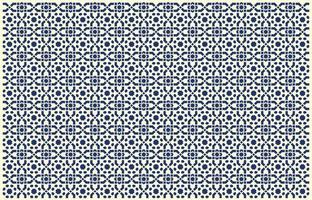 fondo de patrón de mosaico de azulejos marroquíes tradicionales. vector