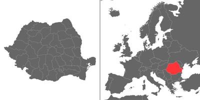 mapa con ubicación vector