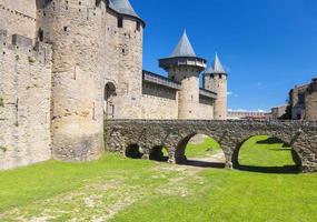 The Ancient castle in France photo