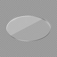 Glare glass frame . Vector illustration