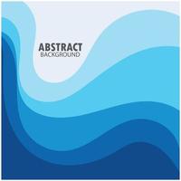 ABSTRACT WAVE BACKGROUND DESIGN WITH BLUE COMBINATION VECTOR