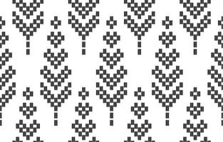 hermoso patrón de bordado tejido a mano. patrón sin costuras navajo en estampado de adorno de arte geométrico azteca tribal, mexicano. diseño para alfombras, papel pintado, envoltura, tela y textil. vector